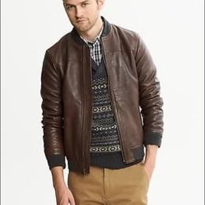 Banana Republic bomber jacket